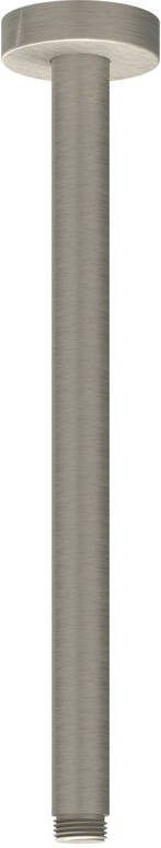 IVY Plafondbuis 30 cm 1 2 Geborsteld Nickel PVD