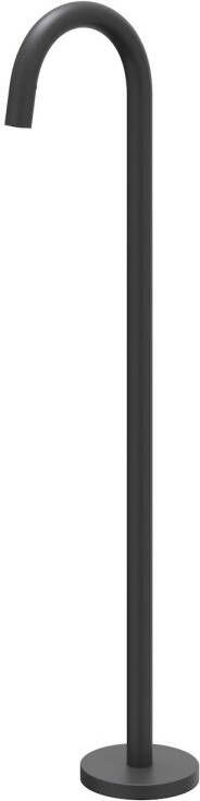 IVY Baduitloop vrijstaand 1 2"- Mat zwart PED 6903002