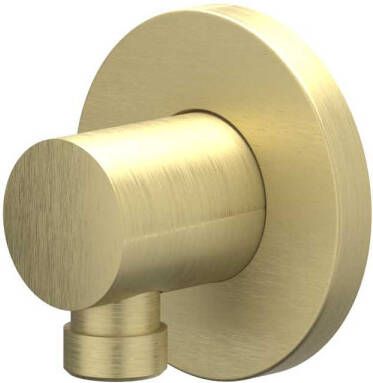 IVY Toebehoren Wanduitlaat 1 2" Geborsteld mat goud PVD