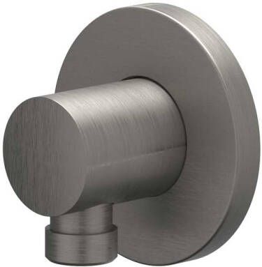 IVY Toebehoren Wanduitlaat 1 2" Geborsteld metal black PVD