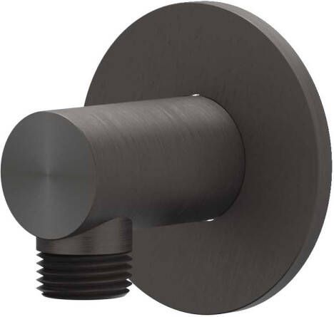 IVY Toebehoren Wanduitlaat 1 2" RVS316 geborsteld carbon black PVD