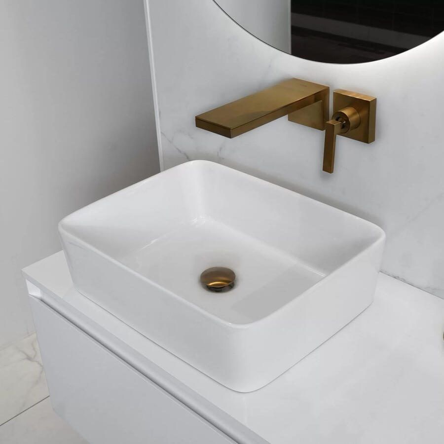 Loutro Waskom Gio Rechthoek 48x37x12 Keramiek