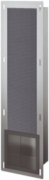 Luca sanitair Inbouw Reserve Toiletrolhouder 19 5x72x12 2cm Gunmetal
