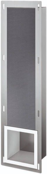 Luca sanitair Inbouw Reserve Toiletrolhouder 19 5x72x12 2cm Mat Wit