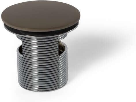 Luca Sanitair Clickwaste Vasca Baden Solid Surface Castagno