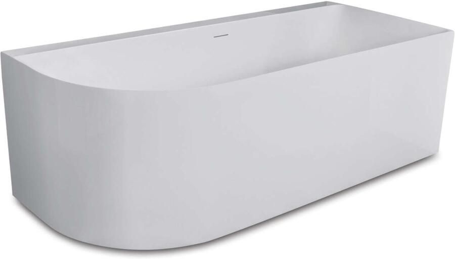 Luca Sanitair Hoekbad Rechts Primo Baden 165x75x60cm 240L Mat Wit