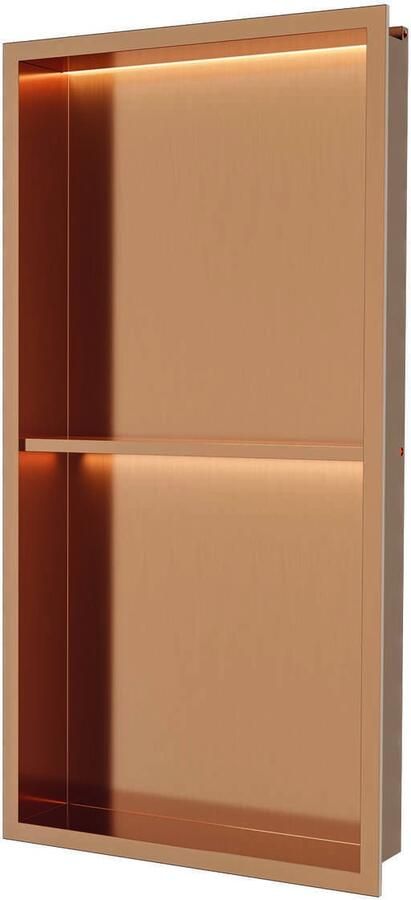 Brauer Inbouwthermostaat set Gold Edition Met Drukknoppen Incl Baduitloop en Afvoer Goud (Keuze Handdouche) - Foto 2