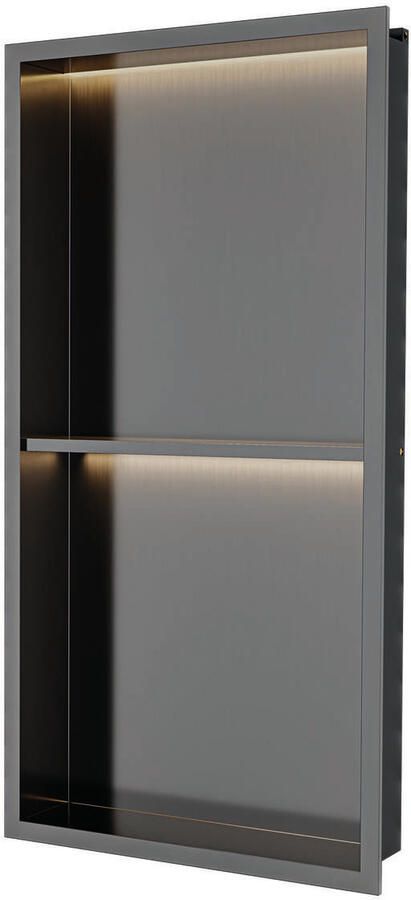 Brauer Inbouwthermostaat set Copper Edition Met Drukknoppen Incl Baduitloop Koper (Keuze Handdouche)