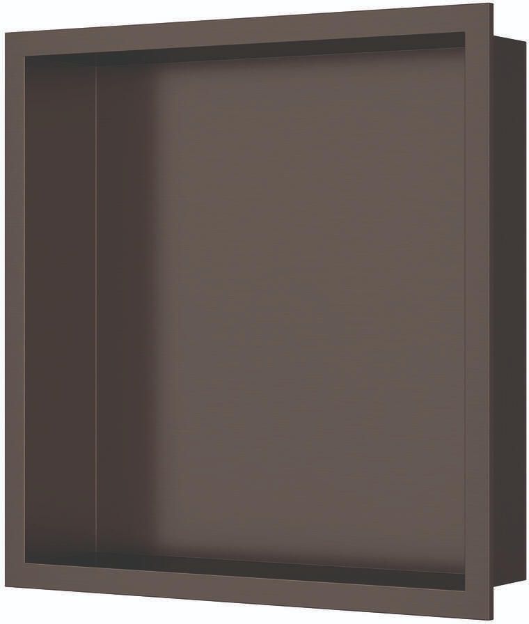 Luca Sanitair Inbouwnis Nissen 30x30x6 5cm RVS Tuscany