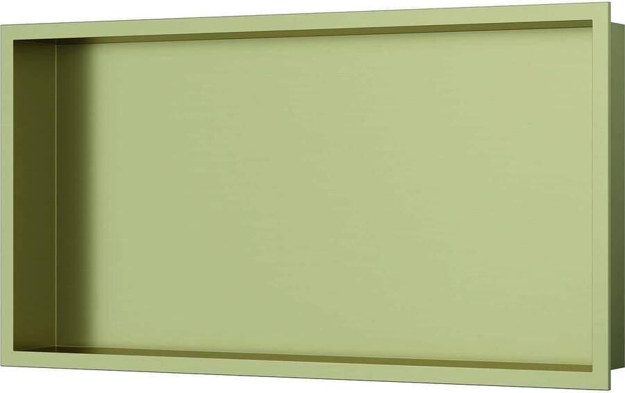 Luca Sanitair Inbouwnis Nissen 60x30x6 5cm RVS Champagne Goud PVD