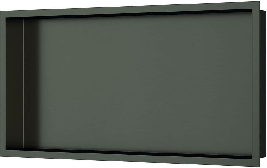 Luca Sanitair Inbouwnis Nissen 60x30x6 5cm RVS Tuscany