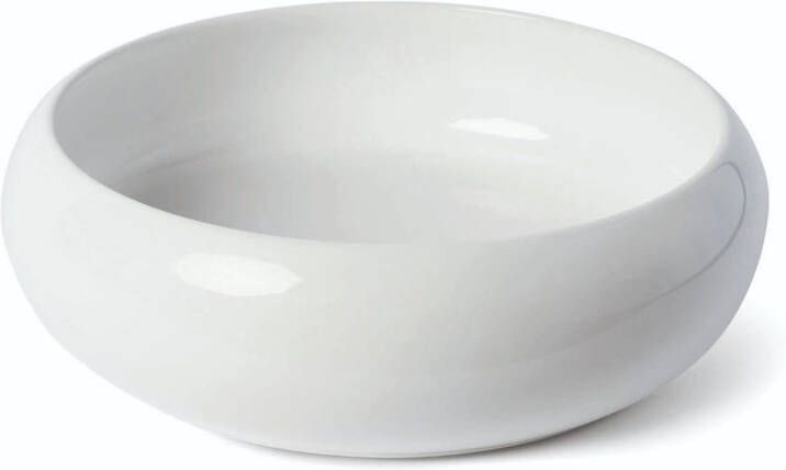 Luca sanitair Waskom Ceramics Rond 41 5x41 5x12 Keramiek Glans Wit