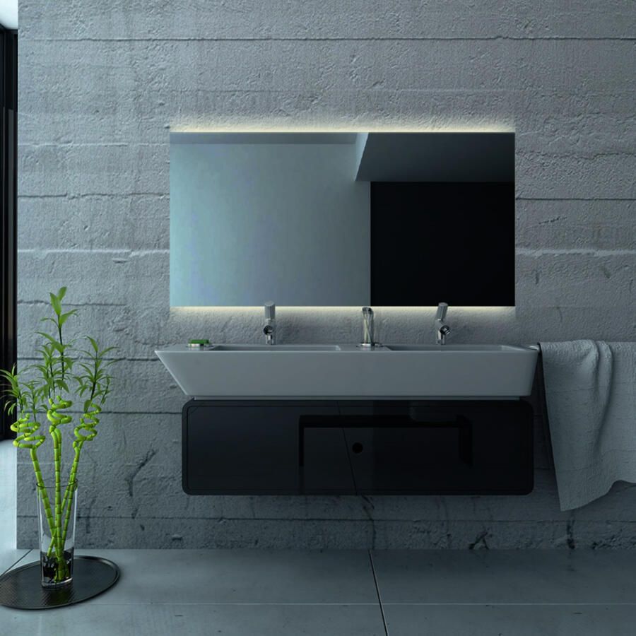 Martens Design Badkamerspiegel Martens & Meijer London met Verlichting en Verwarming Spiegel London 60x70 cm