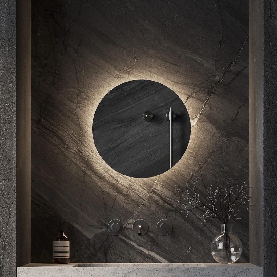 Martens & Meijer Toiletspiegel Rotondo 40 cm Incl. Indirecte Verlichting Rondom