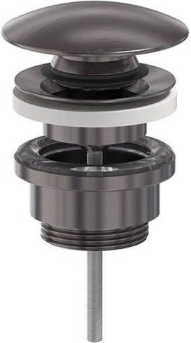 MAY Designplug Stop & Go Geborsteld Carbon Black PVD