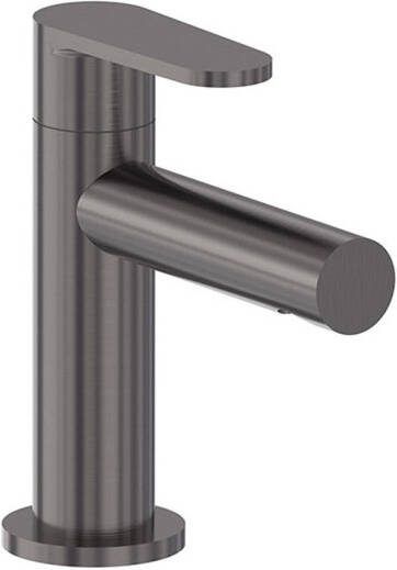 MAY Fonteinkraan Forma Staand Model S Geborsteld Carbon Black PVD - Foto 1