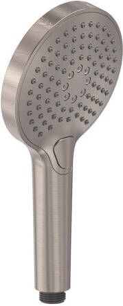 MAY Handdouche 3-Standen Met Antikalk Nozzles Geborsteld Nickel PVD