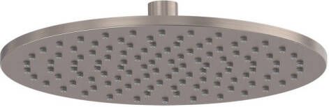 MAY Hoofddouche Medium 25 cm met Antikalk Nozzles Geborsteld Nickel PVD