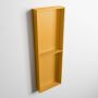 Mondiaz Easy nis 29.5x149.5x8cm voor Inbouw opbouw 2 open vakken Solid surface Ocher Ocher M80041Ocher Ocher - Thumbnail 1