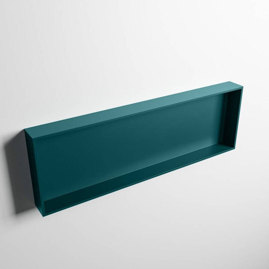 Mondiaz Easy nis 29.5x89.5x8cm voor Inbouw opbouw 1 open vak Solid surface Smag Smag M80023Smag Smag