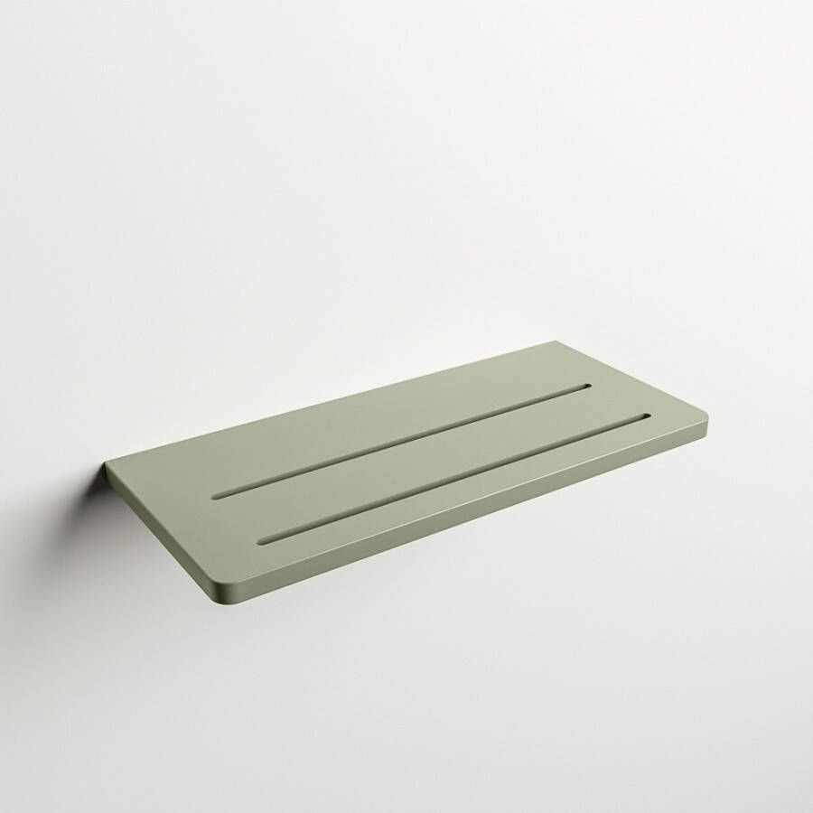 Mondiaz Easy Plancet 14x31x1.2cm opbouw Solid surface Army mat M80184Army