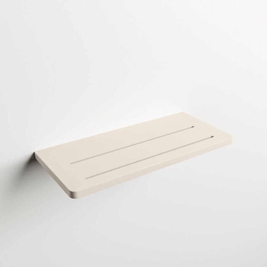 Mondiaz Easy Plancet 14x31x1.2cm opbouw Solid surface Linen mat M80184Linen