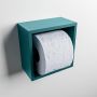 Mondiaz Easy Toiletrolhouder CUBE 160 solid surface 16x8 6cm kleur Smag. Geschikt voor op en inbouw. - Thumbnail 1