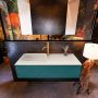 Mondiaz ERIN 120cm badmeubelset onderkast kleur Smag met 1 lade Wastafel RIDGE links 1 kraangat kleur Linen ERIN12695 - Thumbnail 1