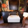 Mondiaz ERIN 80cm badmeubelset onderkast kleur Cale met 1 lade Wastafel RIDGE midden 1 kraangat kleur Talc ERIN10206 - Thumbnail 1