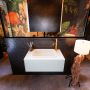 Mondiaz ERIN 80cm badmeubelset onderkast kleur Clay met 1 lade Wastafel RIDGE midden 1 kraangat kleur Talc ERIN10138 - Thumbnail 1
