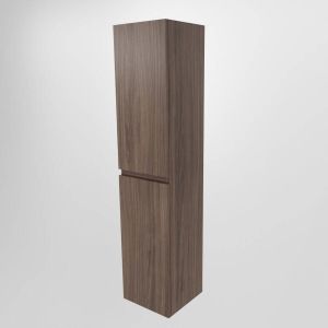Mondiaz AIVY badkamerkast 160x35x35cm -opbouw greeploos softclose 2 draaideuren Mocha mat AI-K160MO