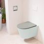 Mondiaz LAVIE wandclosetpack 36x53cm diepspoel rimless Greey (grijs) softclose quick-release toiletzitting Smoke (grijs) LAVIEsetGreSmo - Thumbnail 1