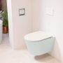 Mondiaz LAVIE wandclosetpack 36x53cm diepspoel rimless Greey (grijs) softclose quick-release toiletzitting Linen (offwhite) LAVIEsetGreLin - Thumbnail 1