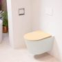 Mondiaz LAVIE wandclosetpack 36x53cm diepspoel rimless Linen (offwhite) softclose quick-release toiletzitting Sand (beige) LAVIEsetLinSan - Thumbnail 1