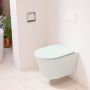 Mondiaz LAVIE wandclosetpack 36x53cm diepspoel rimless Linen (offwhite) softclose quick-release toiletzitting Greey (grijs) LAVIEsetLinGre - Thumbnail 1