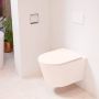 Mondiaz LAVIE wandclosetpack 36x53cm diepspoel rimless Rosee (roze) softclose quick-release toiletzitting Rosee (roze) LAVIEsetRosRos - Thumbnail 1