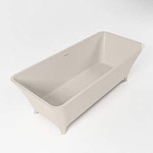 Mondiaz Lundy vrijstaand bad solid surface 170x75cm kleur Linen