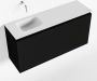 Mondiaz OLAN Toiletmeubel 100x30x40cm met 0 kraangaten 1 lades urban mat Wastafel Lex links Solid Surface Wit FK75342454 - Thumbnail 1