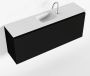 Mondiaz OLAN Toiletmeubel 120x30x40cm met 1 kraangaten 1 lades urban mat Wastafel Lex midden Solid Surface Wit FK75342457 - Thumbnail 1