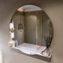 Mondiaz SPOT Badkamerspiegel rond 110cm spiegelplanchet kleur Cale SPOTPLNCHT110CAL - Thumbnail 1