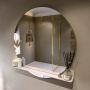 Mondiaz SPOT Badkamerspiegel rond 110cm spiegelplanchet kleur Rosee SPOTPLNCHT110ROS - Thumbnail 1