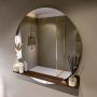 Mondiaz SPOT Badkamerspiegel rond 110cm spiegelplanchet kleur Rust SPOTPLNCHT110RUS - Thumbnail 1