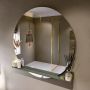 Mondiaz SPOT Badkamerspiegel rond 120cm spiegelplanchet kleur Army SPOTPLNCHT120ARM - Thumbnail 1