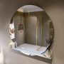 Mondiaz SPOT Badkamerspiegel rond 120cm spiegelplanchet kleur Clay SPOTPLNCHT120CLA - Thumbnail 1