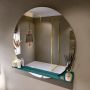 Mondiaz SPOT Badkamerspiegel rond 120cm spiegelplanchet kleur Smag SPOTPLNCHT120SMA - Thumbnail 1