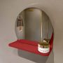 Mondiaz SPOT Badkamerspiegel rond 30cm spiegelplanchet kleur Fire SPOTPLNCHT30FIR - Thumbnail 1