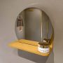 Mondiaz SPOT Badkamerspiegel rond 30cm spiegelplanchet kleur Ocher SPOTPLNCHT30OCH - Thumbnail 1
