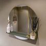 Mondiaz SPOT Badkamerspiegel rond 70cm spiegelplanchet kleur Army SPOTPLNCHT70ARM - Thumbnail 1