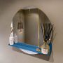 Mondiaz SPOT Badkamerspiegel rond 70cm spiegelplanchet kleur Jeans SPOTPLNCHT70JEA - Thumbnail 1