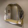 Mondiaz SPOT Badkamerspiegel rond 70cm spiegelplanchet kleur Oro SPOTPLNCHT70ORO - Thumbnail 1